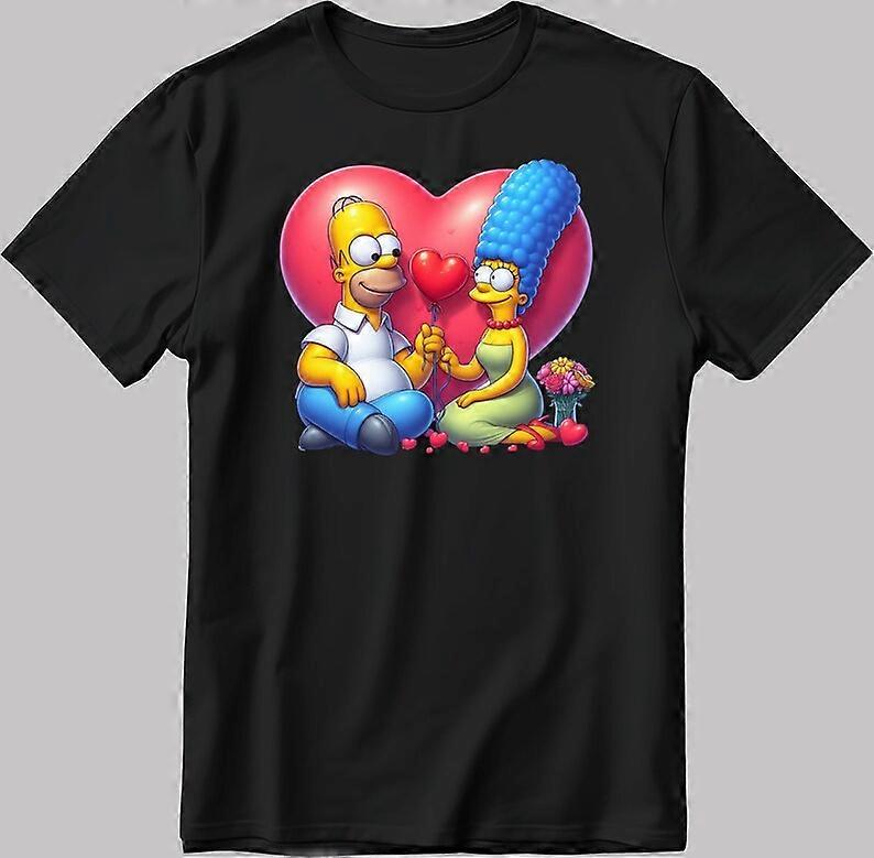Die Simpsons Valentinstag Kurzarm C479-BBO244