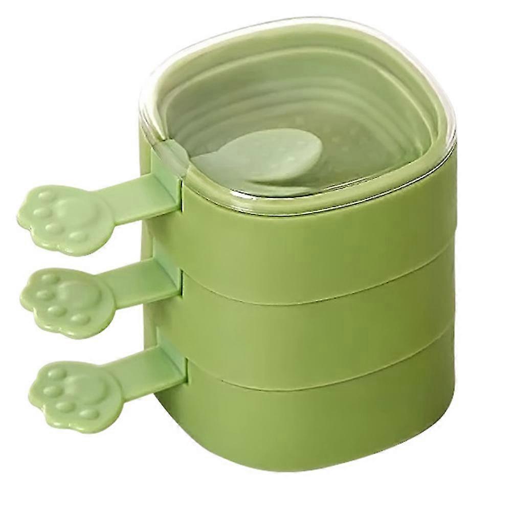 3 Layer Ice Cream Moulds With Cat Claw Handle Multipurpose Ice-pop Making Mould For Summer Dessert