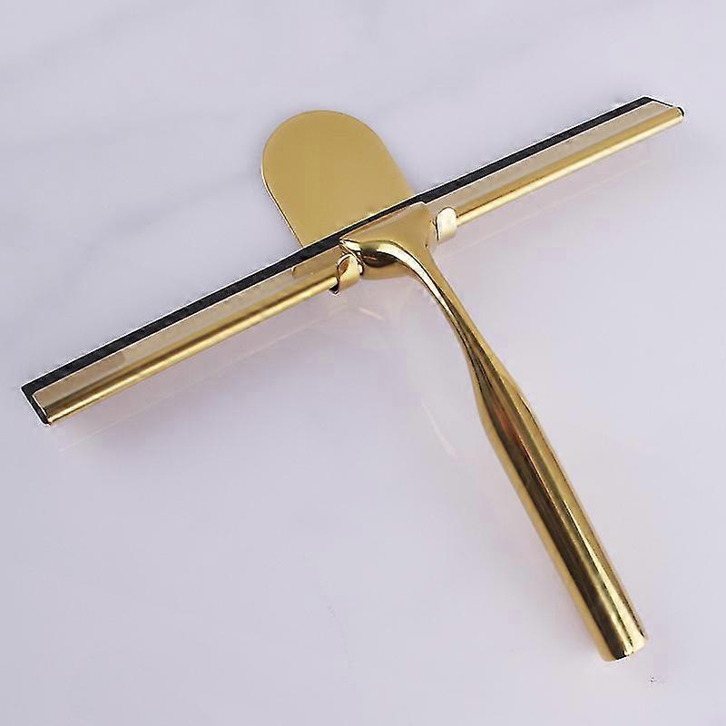 Shower Squeegee, Stainless Steel Bathroom Squeegee, with Hanging Hook, for Effective Cleaning, Window Squeegee