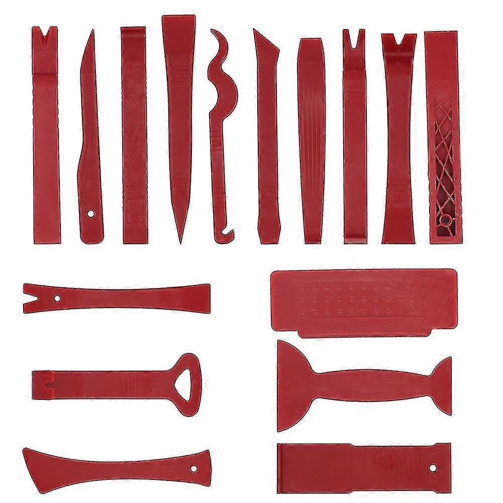 16pcs Auto Car Audio Radio Door Trim Panel Repair Remover Pry Bar Tools Kit