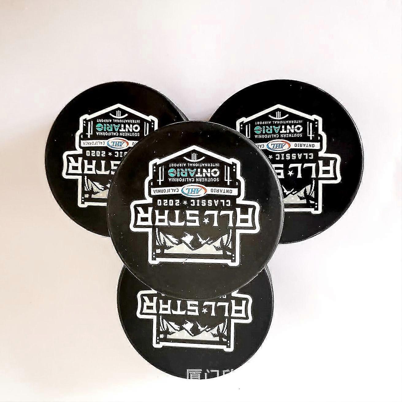 2pcs Classic Ice Hockey Training Rubber Puck