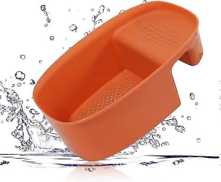 Multifunction Saddle-shaped Mesh Sink Strainer Colander Drain Basket