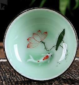 New Arrival Small Tea Mug Fish China Tea Set