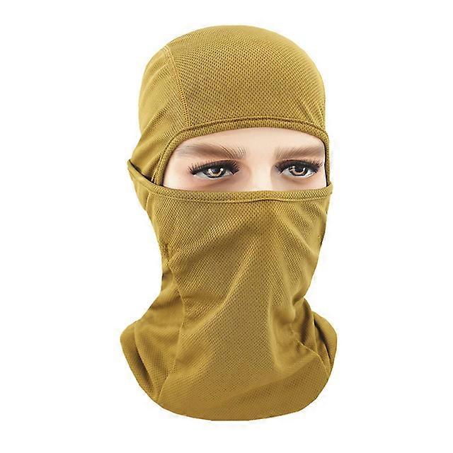 JWL 2pcs Spring Summer Windproof Breathable Balaclava Mask Good Quality Full Face Ski Mask Mesh Fabric Solid Color Balaclava