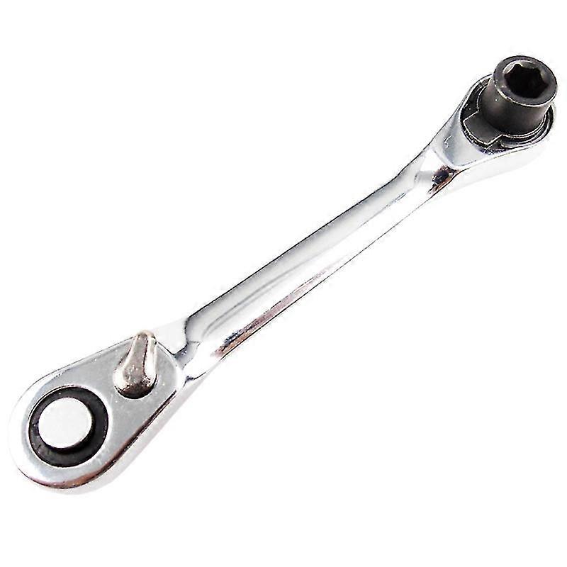 Ratchet Screwdriver, 1/4 In Double End Screwdriver,quick Socket Screwdriver
