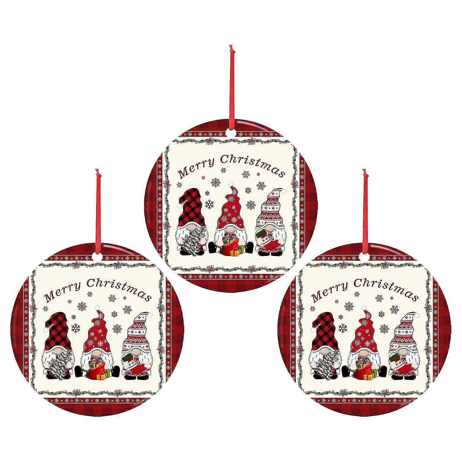 تخصيص الزينة على شكل الحلي المعلقة لتزيين عيد الميلاد