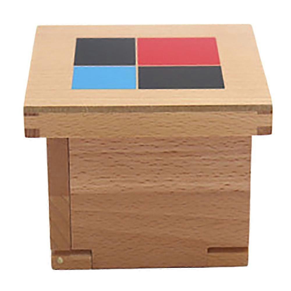 Early Learning Educational Toys Wooden Trinomial Square For Toddlers Preschool Training Learning To