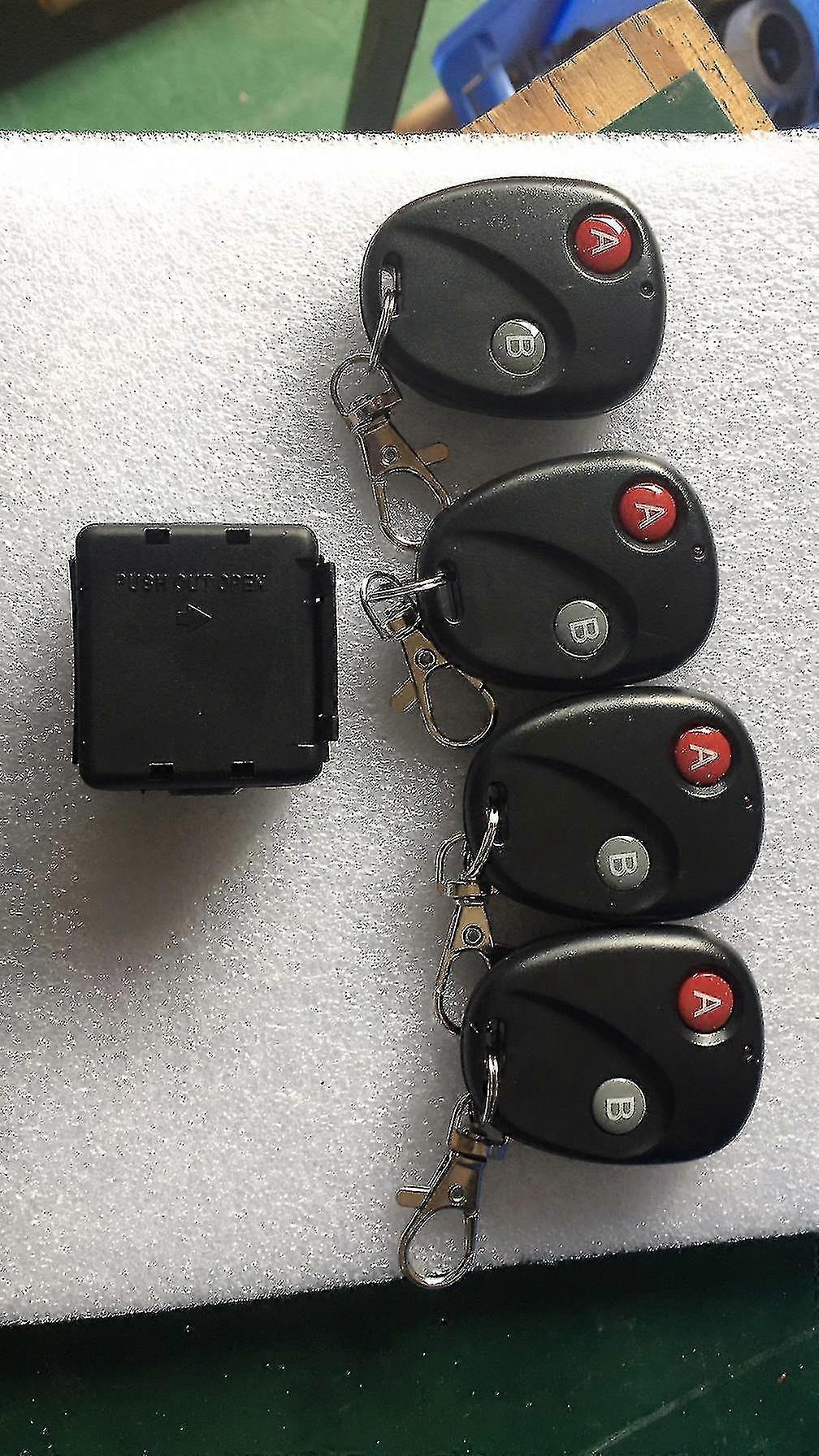 12v Single-channel Learning Wireless Remote Control Switch Jog Lock Small Luggage 2-button Remote Control