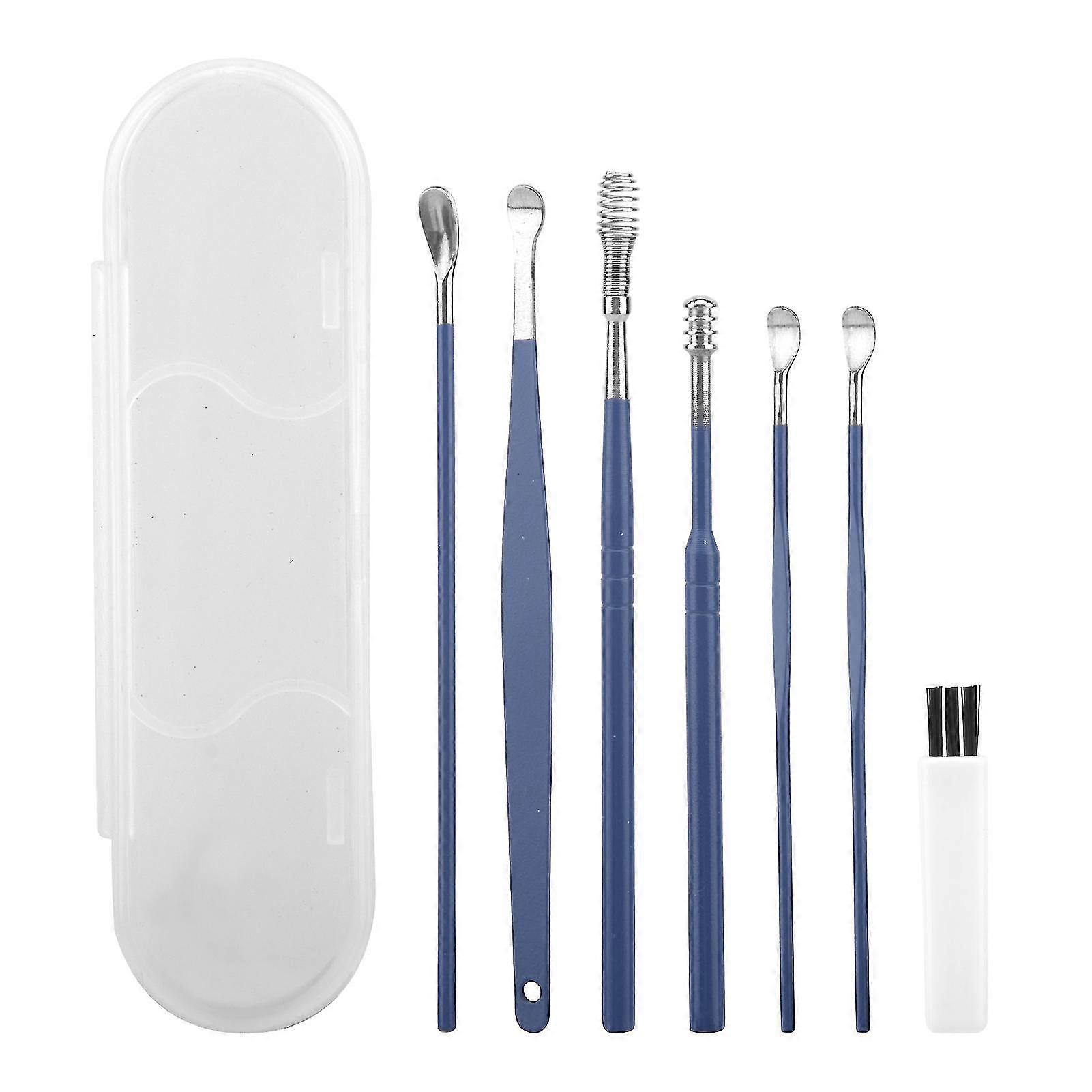 8pcs Earpick Curette Cleaning Tool Durable Ear Wax Remover Set