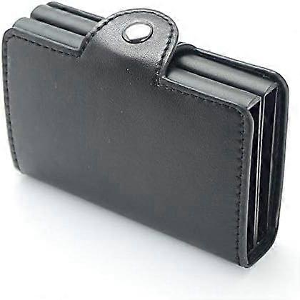 Men's/Women's Slim Security-Wallet with flip-up pop-up option for quick card selection