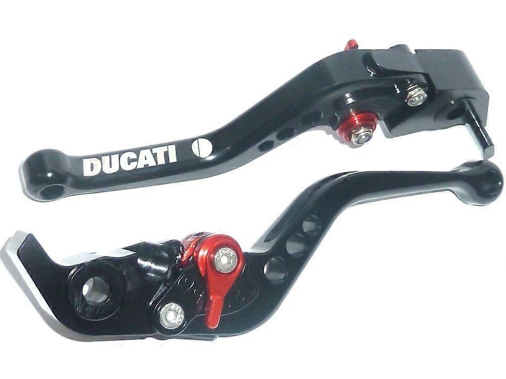 Εξαιρετική Ducati MONSTER 1200 / S / R ΜΑΥΡΟ ΜΑΝΕΤΕΣ ΦΡΕΝΟΥ & ΣΥΜΠΛΕΚΤΗ SET TRACK S8ZG