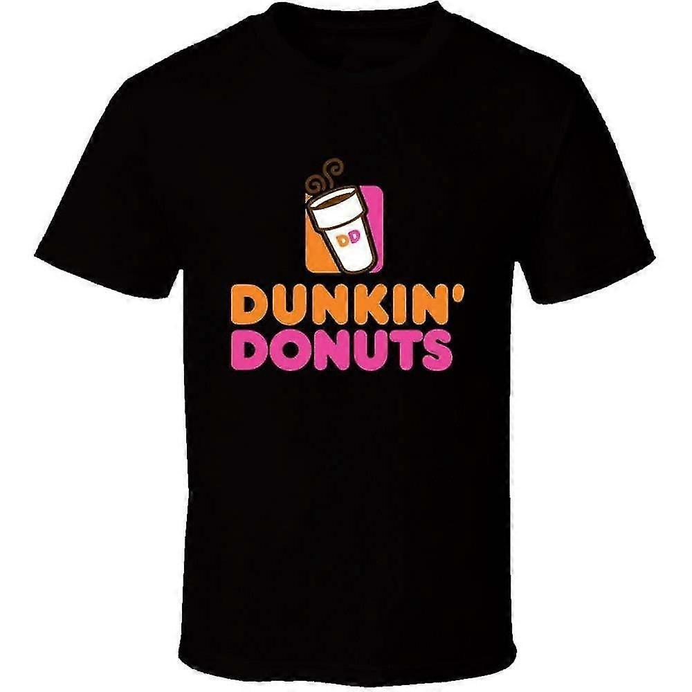 T-Shirt Dunkin Donuts Noir Artisanat robuste