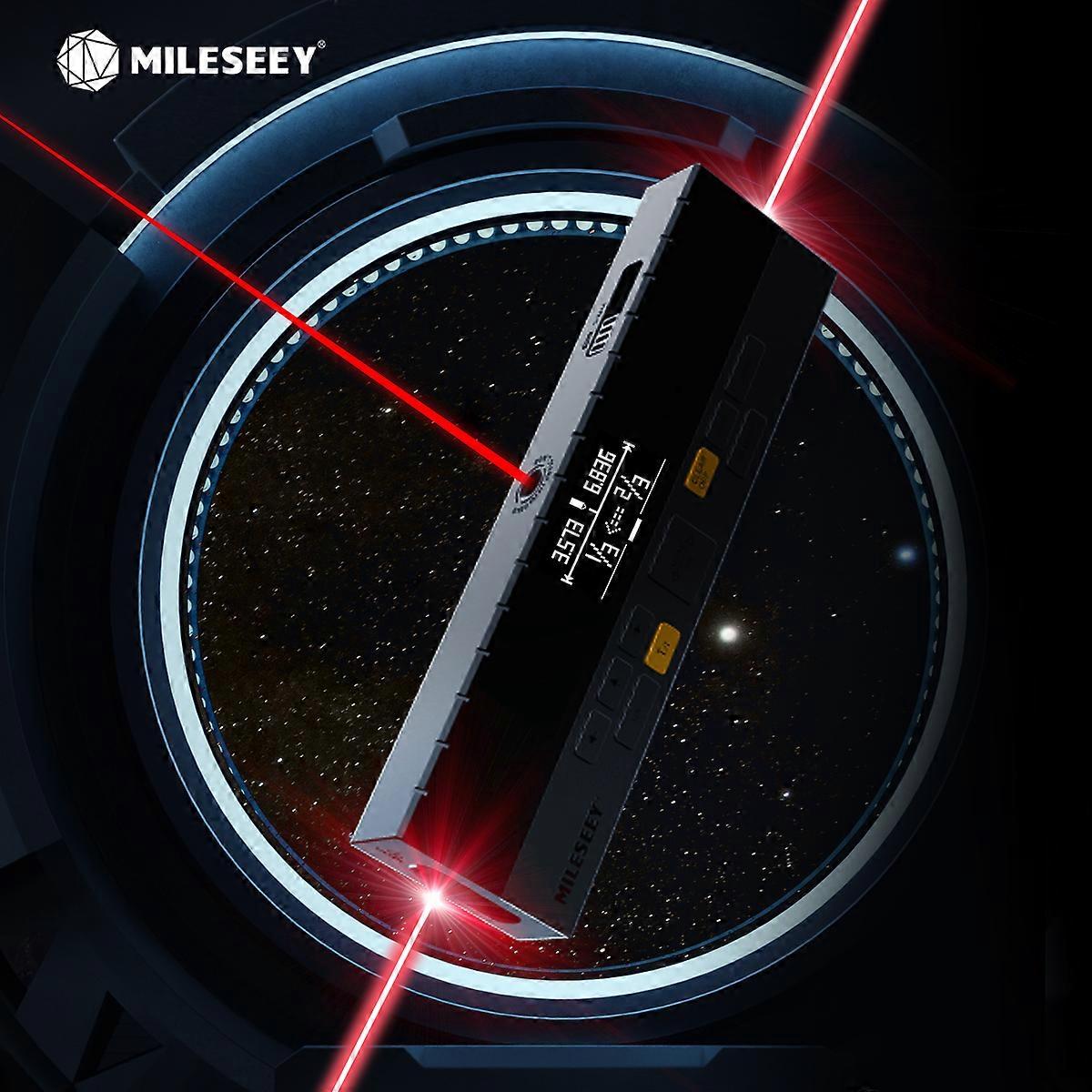 Bilateral Laser Tape Measure DP20, Laser Rangefinder with Laser Mark Beam, use Patented Co-axial Optics Technology