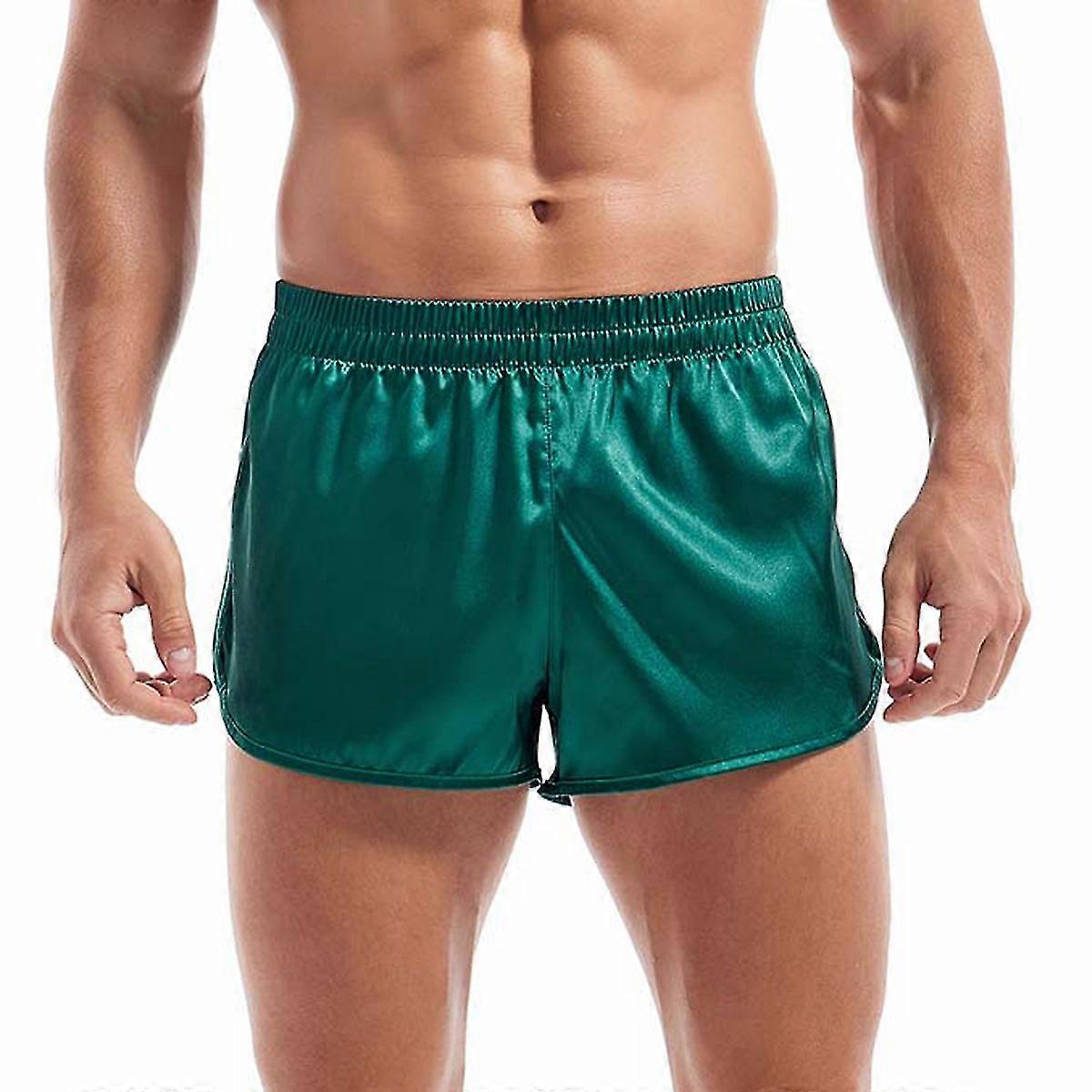 Men's Boxer Shorts Pack - Loose Fit Cotton Sleep Pajama Boxers, No Elastic Waist, 5-Pack Assorted Patterns - View #6