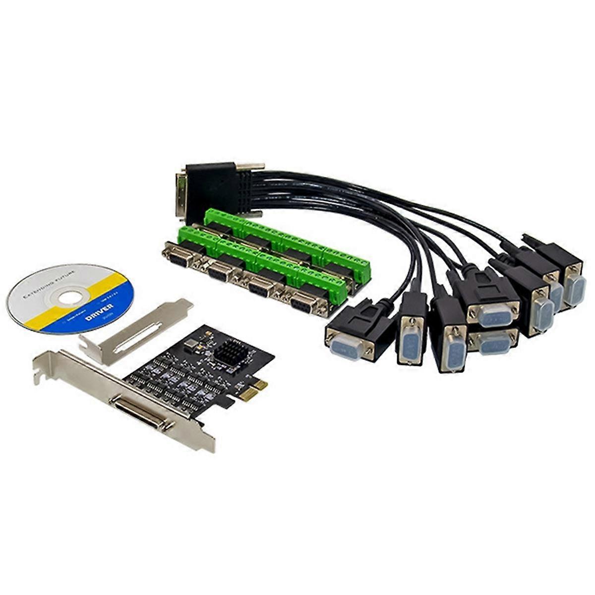 ST345 PCIe 17V358 8S Industrial RS422/RS485 Multi-Function Convenient and Practical Portable Contro