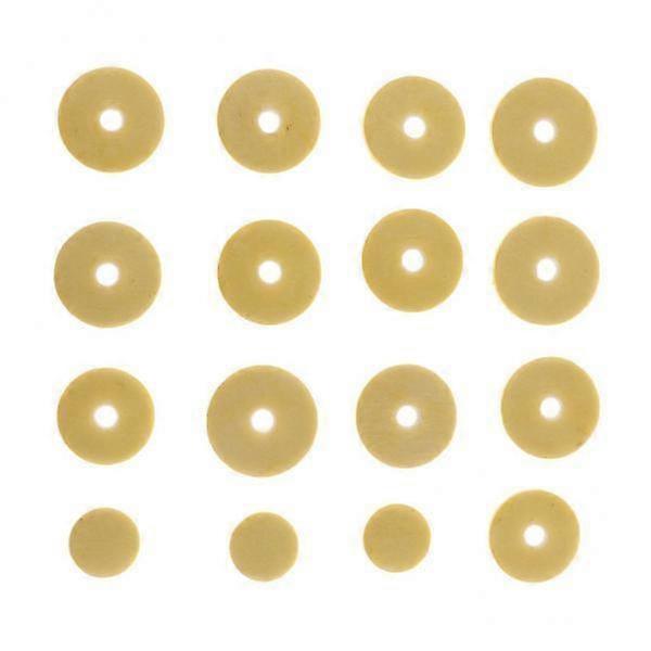 4x1 Set Flute Pads Great Material for Woodwind Instrument Parts 16 Open Hole