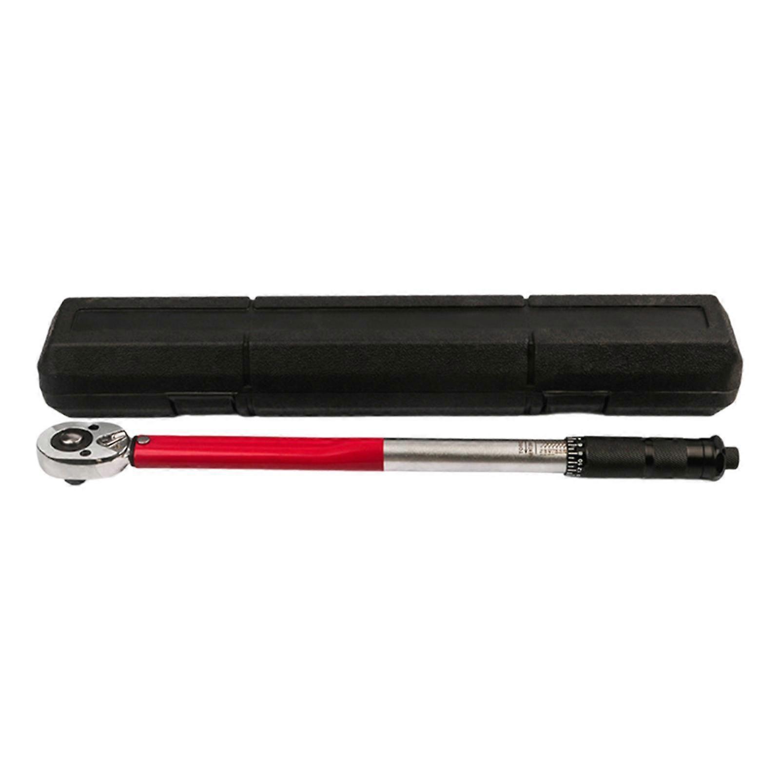 Chiave dinamometrica da 1/4 di pollice 6,35 mm lunghezza 27 cm con chiave a mano con custodia sagomata