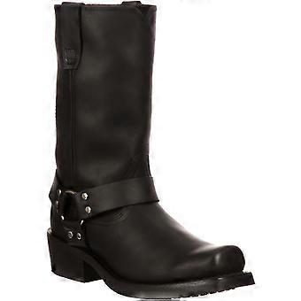 Durango Harness Leather Men's Black Boots