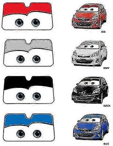 Παρμπρίζ αυτοκινήτου Σκίαστρο Κινούμενα σχέδια Μάτια Εμπρός Αυτόματο Sun-lian