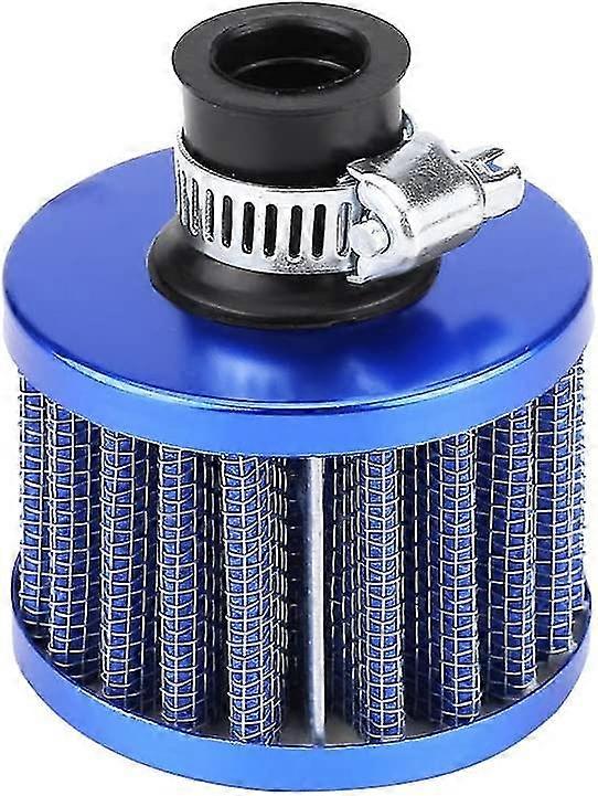 Auto Luchtinlaat Filter Universele Koude Lucht Filter Kit Carter Vent Cover Vent (blauw) (1 stuks)
