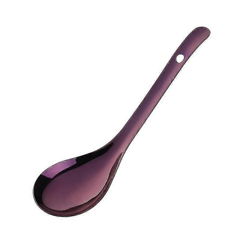 Lar Rice Serving Spoon 18/8 Less Steel Soup En Table Spoon Dinnerware Kit Tools-c