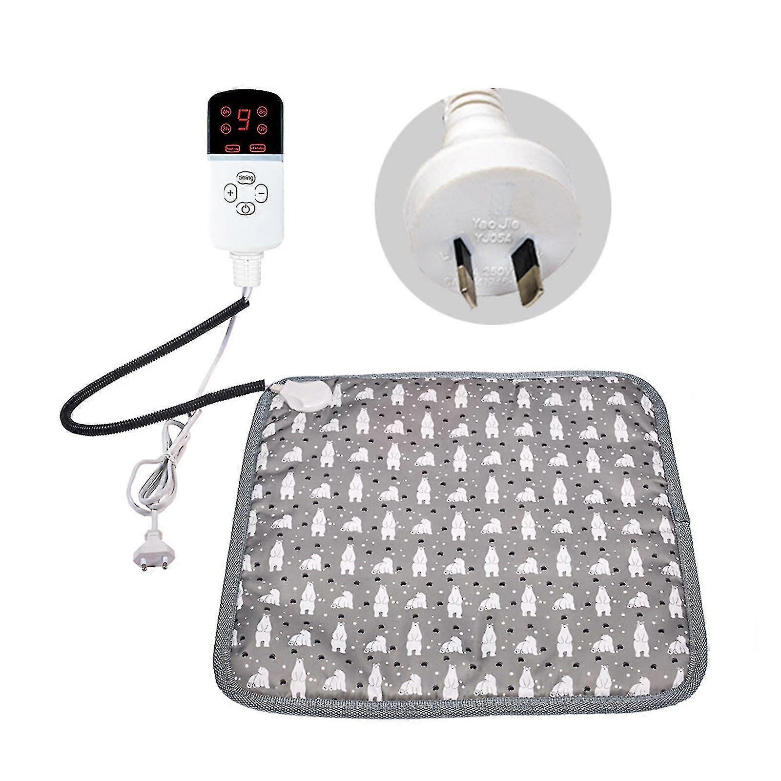 Small Electric Blanket Durable Chew Indoor Safety Heating Pad Cute Soft Easy Clean Warm Resistant Temperature