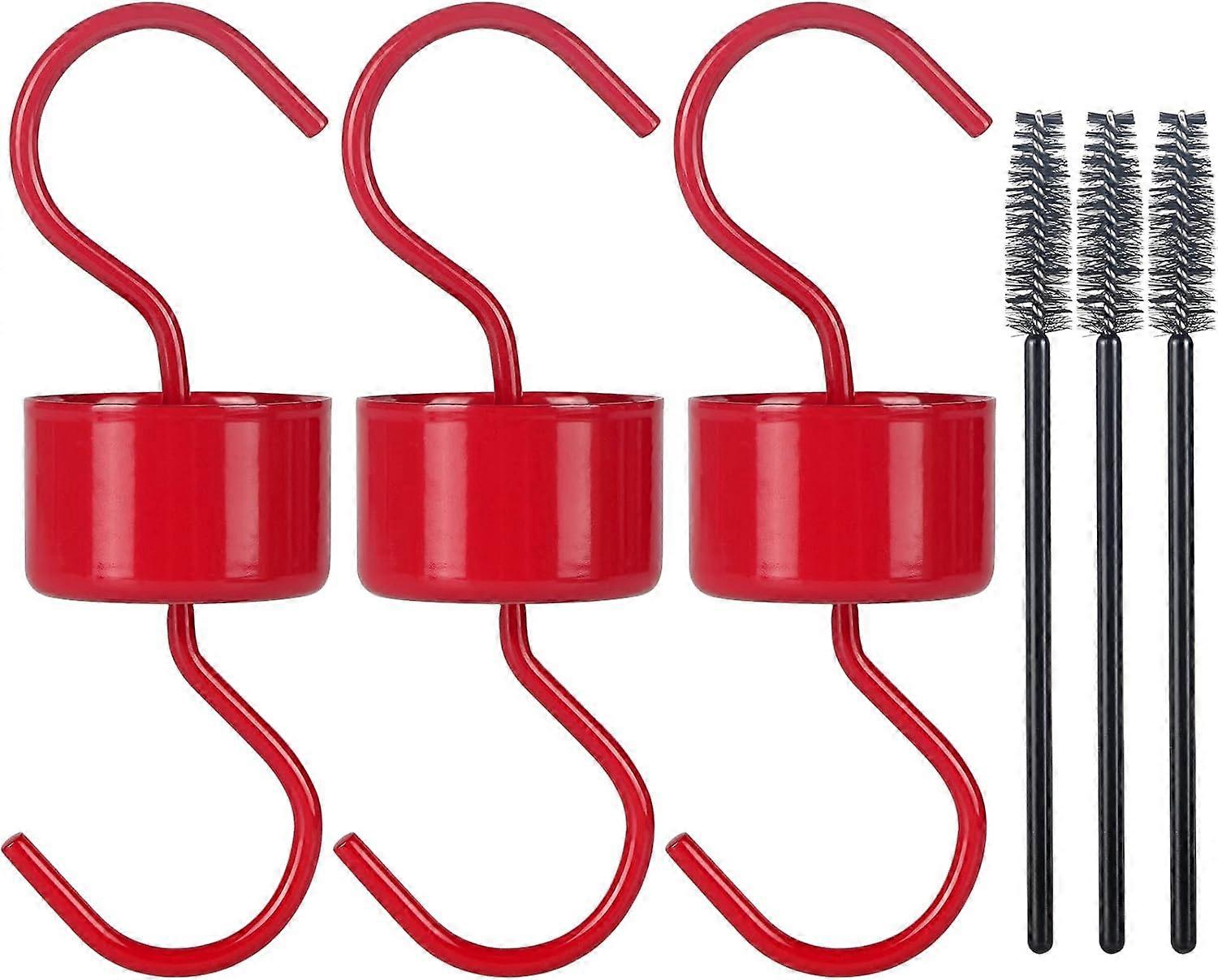 Metal Ant Moat for Hummingbird Feeders - Red Hummingbird Feeder Ant Guard