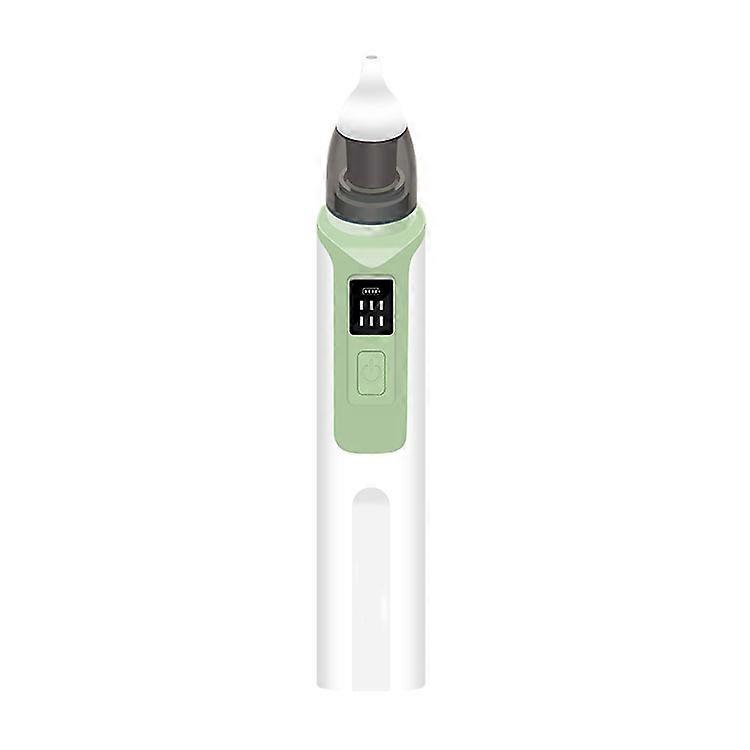 Green Baby Nose Suction Cleaner Smart Nose Sucker Electric Baby Nasal Aspirator