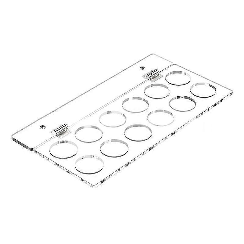 Holder, Under Cabinet Pull Up Storage Coffee Holder Compatible with 12 Cup Pods, Space Save Coffee Pods Rack Clear
