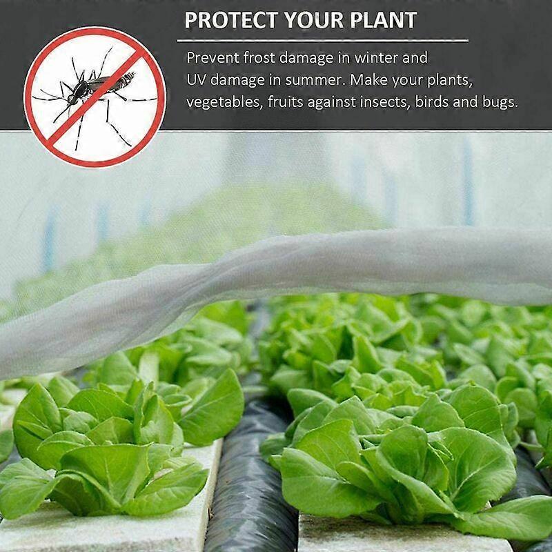 Insect Protection and Garden Netting Multifunctional Bird Netting Plants Garden Grow Tunnel Netting for Vegetables, Fruits and Flowers