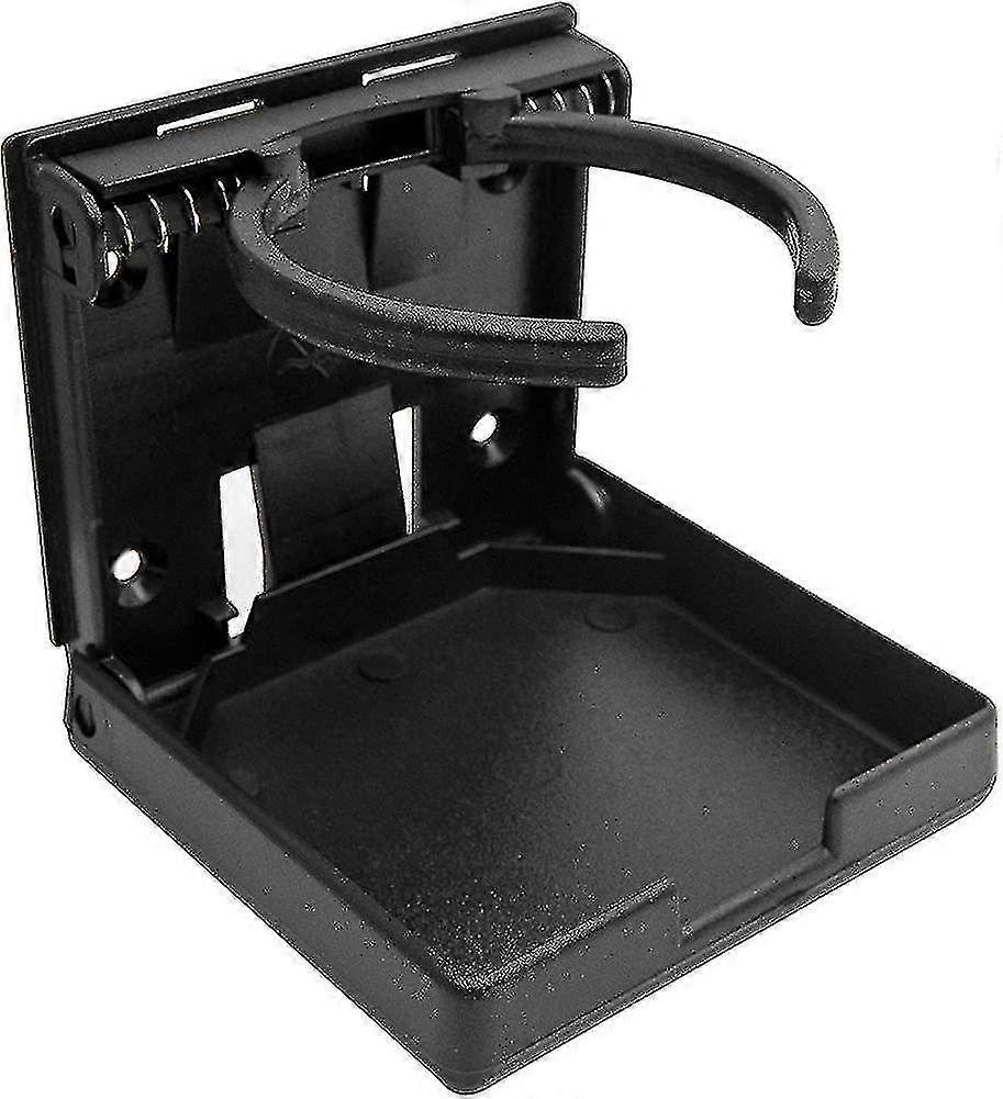 Adjustable Black Folding Drink   Holder Mount Boat Marine Caravan Ca