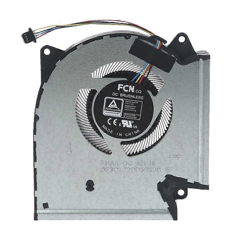 dla ROG Strix 2021 Scar 15 Notebook CPU GPU Wentylatory chłodzące dla DC 12V 1A 4pin