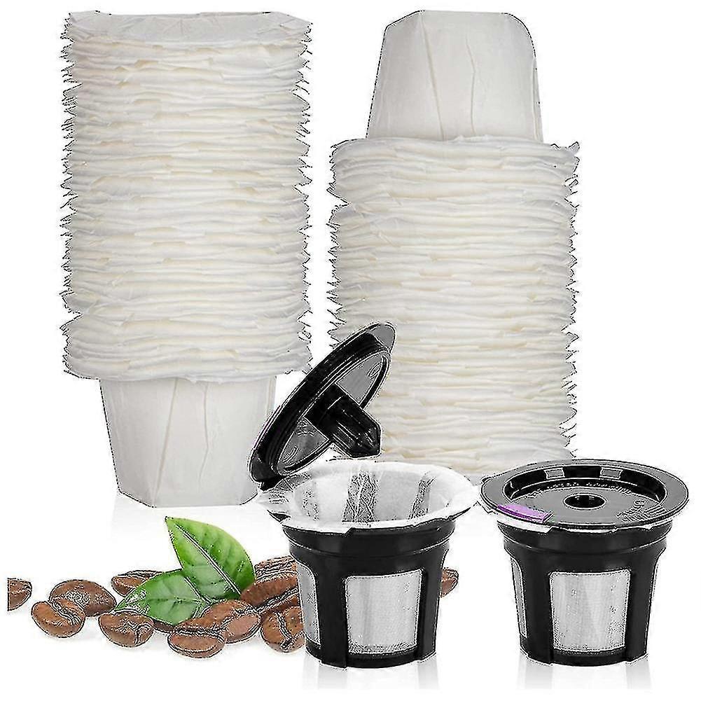 K Cups Compatible With With 100 Counts Paper K Cup Filters- Universal Compatible With Reusable Coffee Pods PXCL