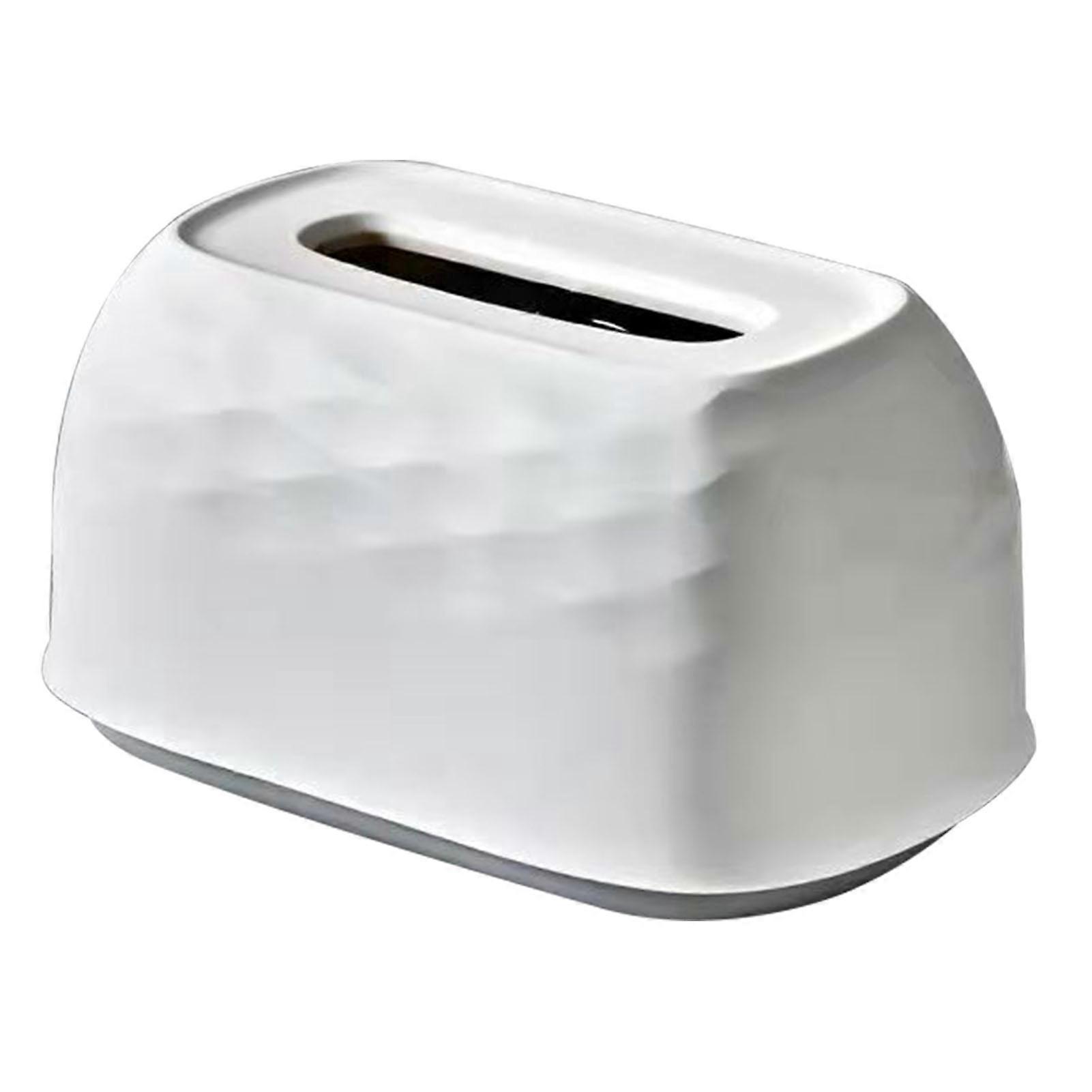 Tissue Box Wall Mounted Tissue Case compatible Living Room Kitchen Bedroom Office