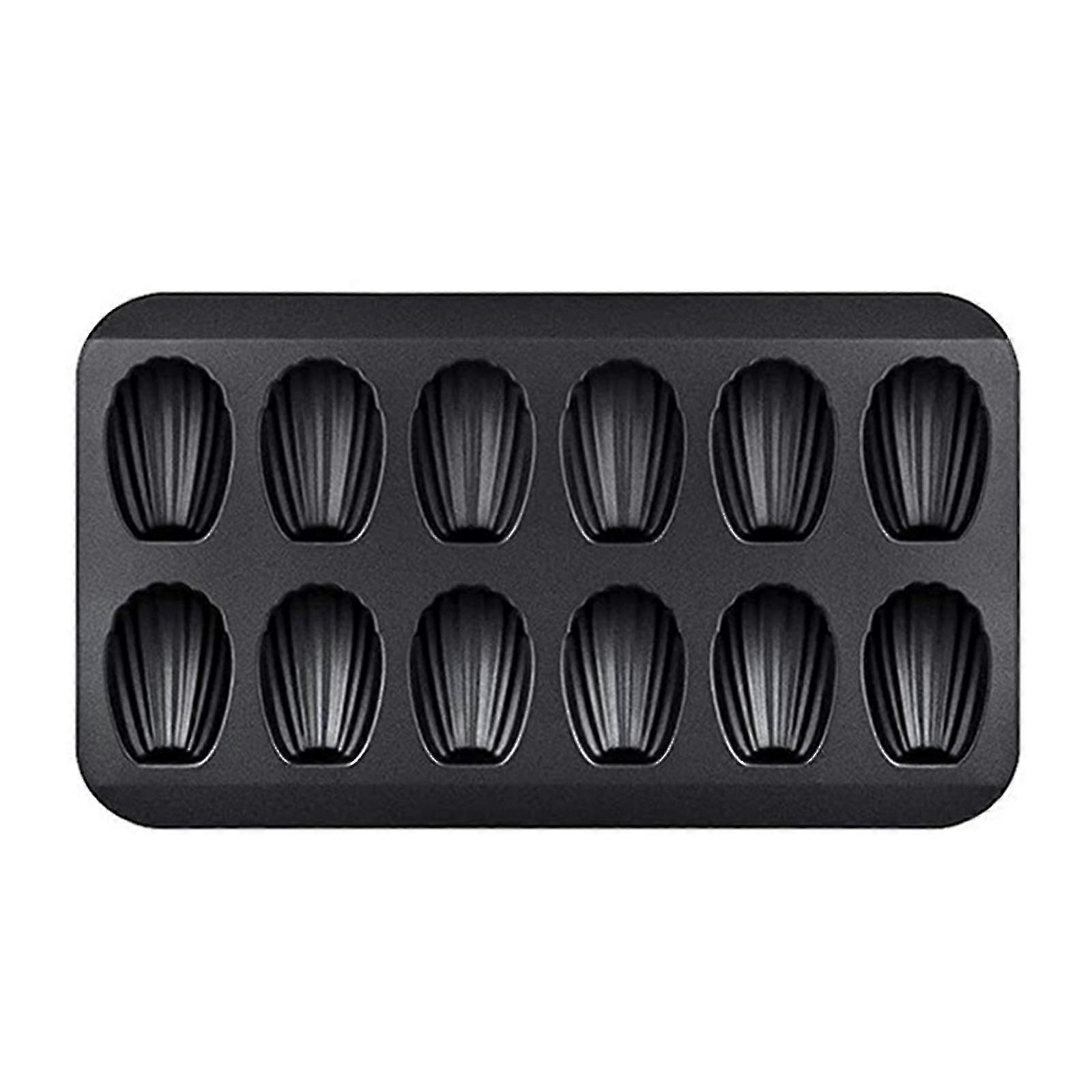 12holes Thicken Shell Cookie Mold Biscuits Cake Bakeware Tool For Kitchen Home