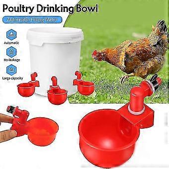 Tib Automatic Chicken Drinkers, Bowls, Farm Poultry Drinkers 6pcs