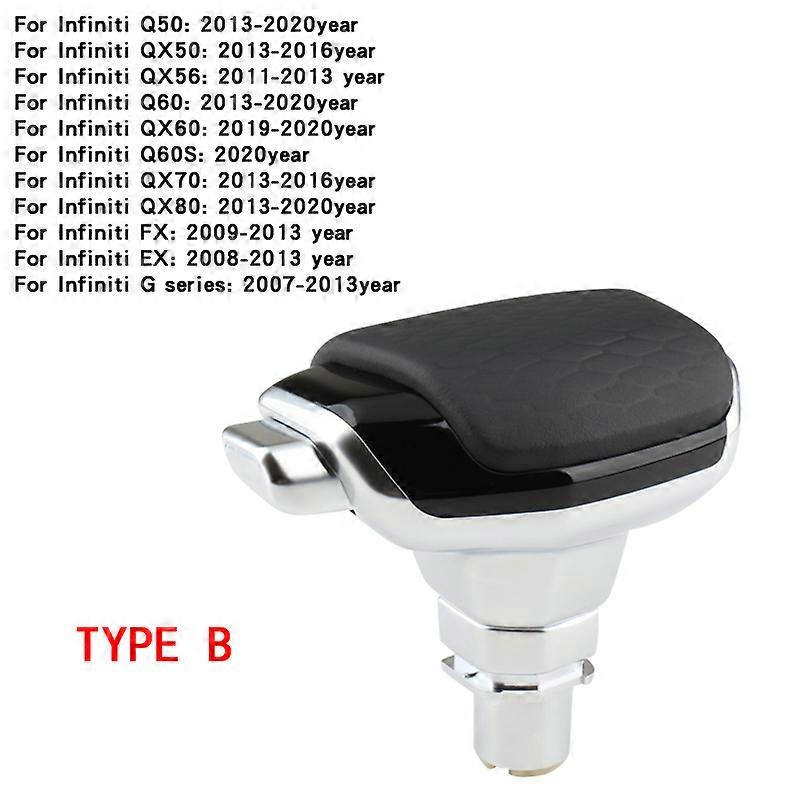 For infiniti q50 Q70 QX70 QX50 Q60 QX60 Q60S QX80 Gearbox handle G series FX EX QX JX Gear stick automatic Gear shift knob