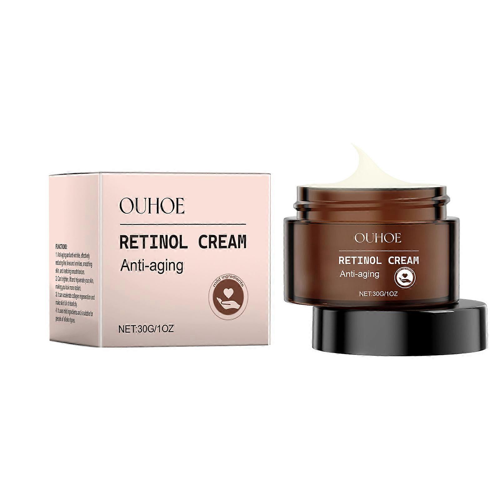 Retinol Cream, 30g Face Cream Anti-Aging Wrinkle Night/Day Cream with Retinol, Face Moisturiser to Reduce Wrinkles, Fine Lines