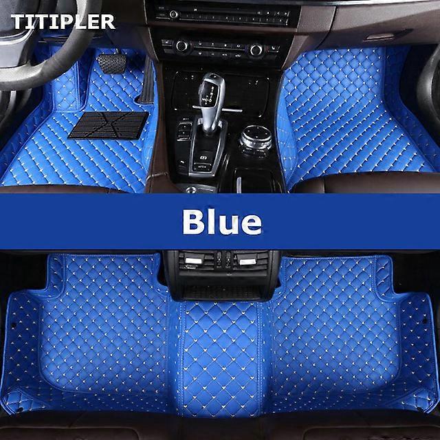 Custom Car Floor Mats For Peugeot 307 307SW Auto Carpets Foot Coche AccessoriesMotor Vehicle Carpet & Upholstery