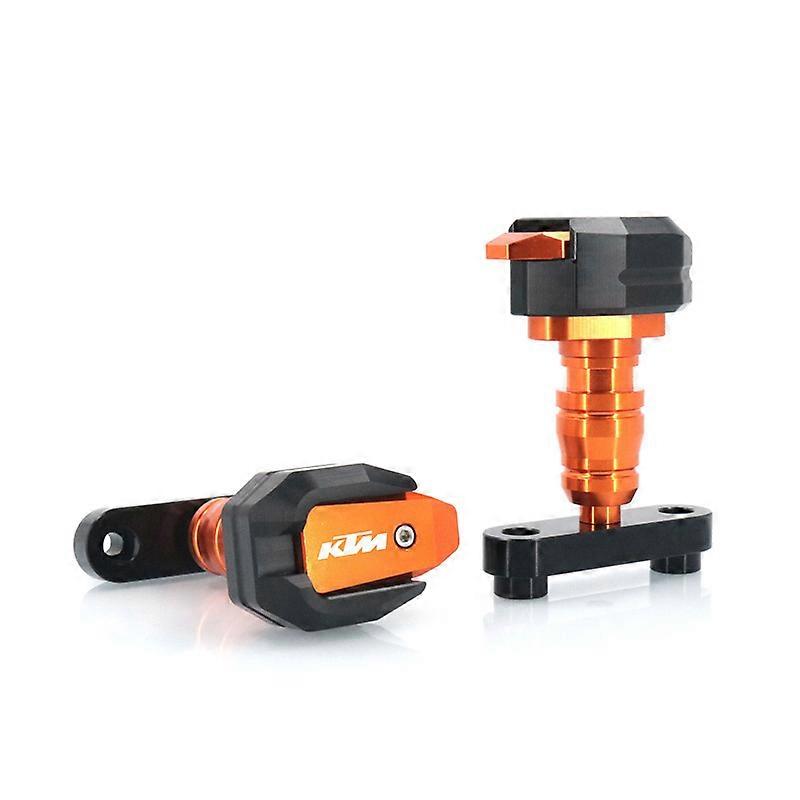 מתאים ל- Ktm Duke250 Duke390 כדור שונה נגד נפילה כדור הגנה על פגוש גוף גומי נגד נפילה