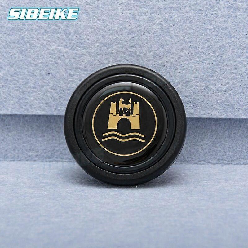JDM Modified Steering Wheel Horn Button Universal Racing Horn Switch Push Cover Vehicle Steering Wheel Covers