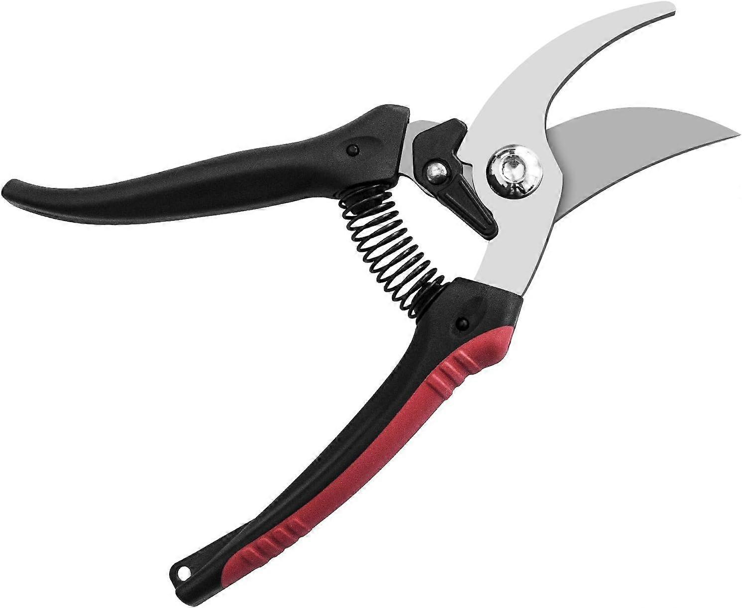 Black and Red - 1 piece professional scissors made of high quality carbon steel alloy with sharp blades.
