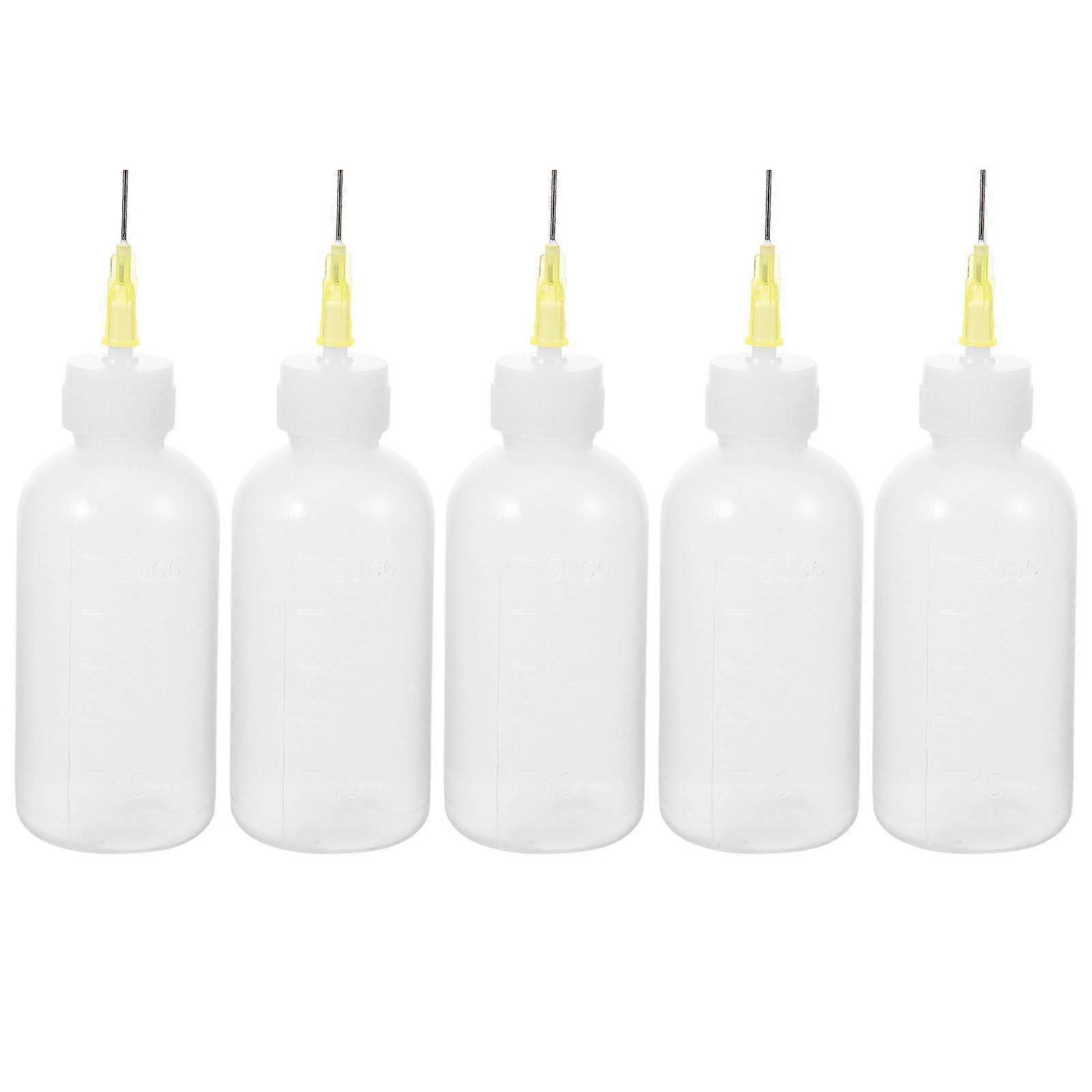 5Pcs Pottery Glaze Tool Squeeze Bottles for Pottery Glaze Squeeze Bottle Glaze Bottle with Precision Tip