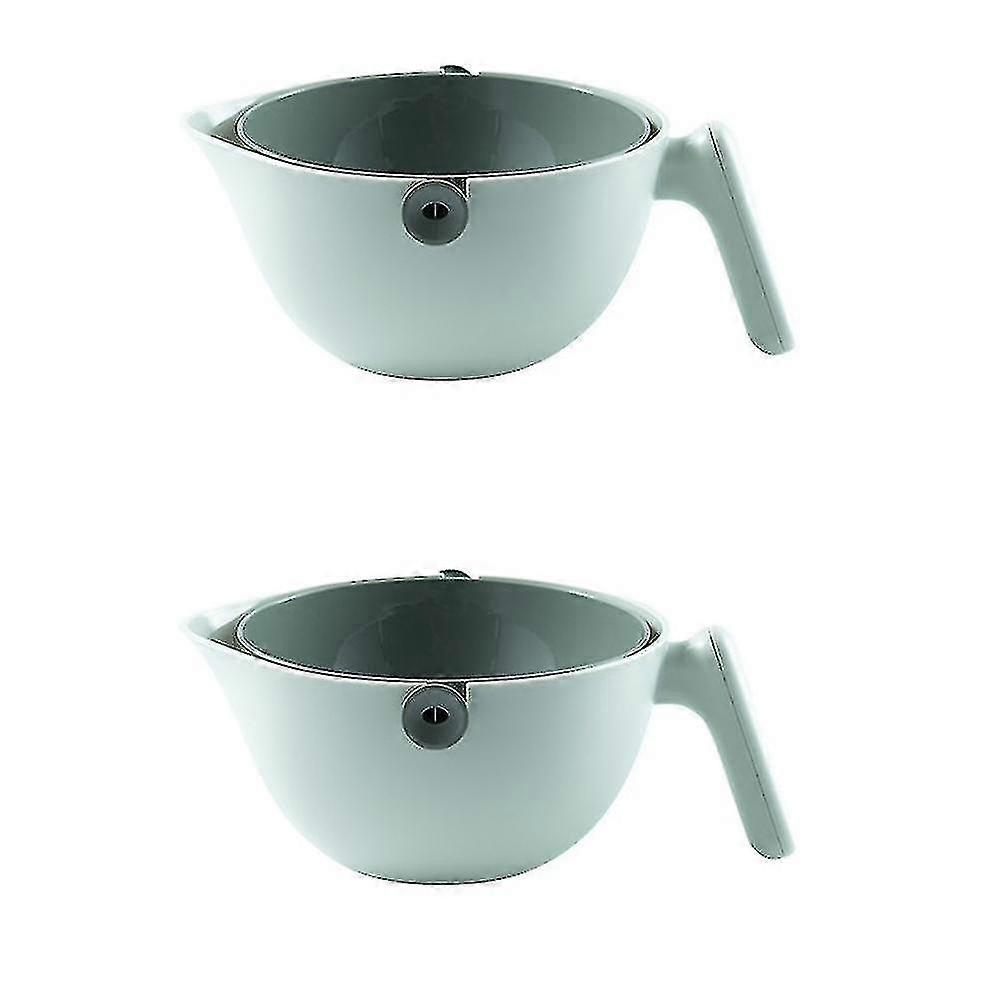 Rotatable Double-layer Heat-resistant Pasta Strainer