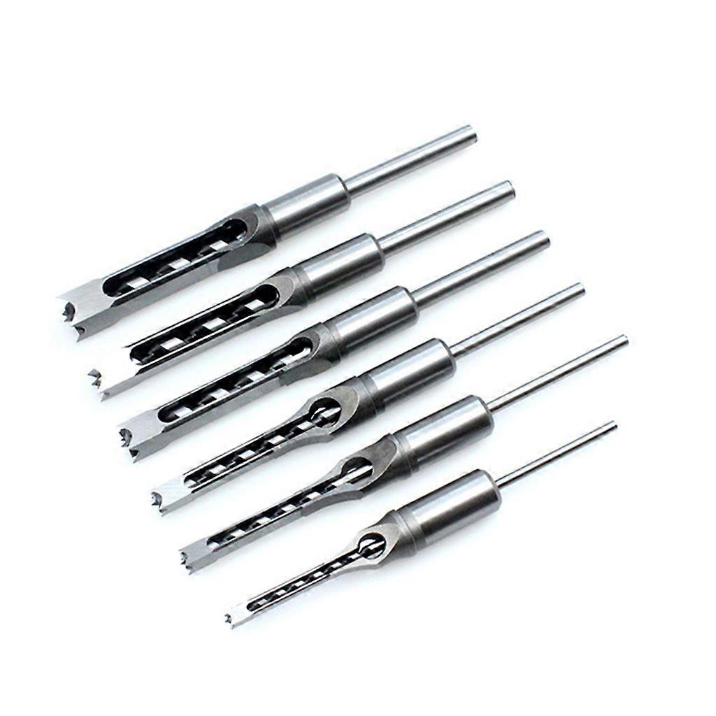 Strong Wood Chisels Hand Tools Carbon Steel Durable Square Hole Drill Bit