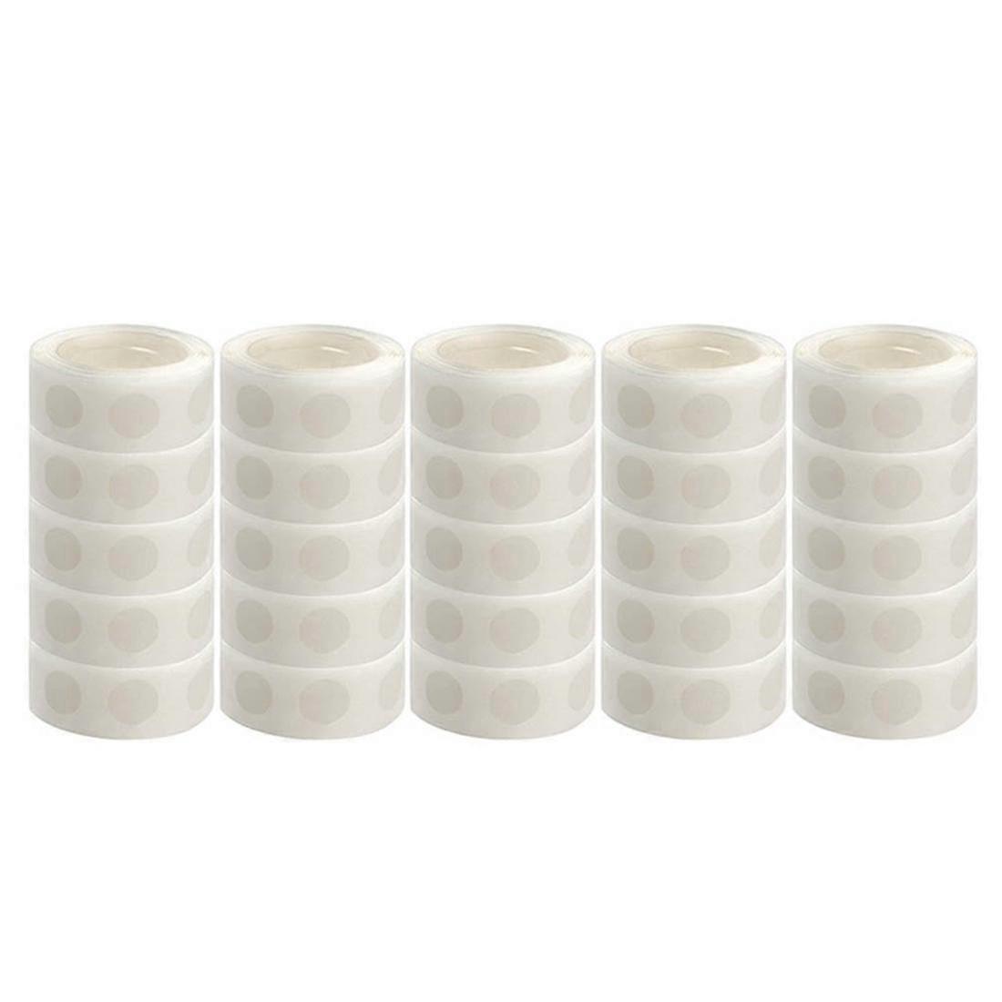 25 Rolls Glue Point Clear Balloon Glue Removable Adhesive Dots Double Sided Dots Glue Tape For Ball