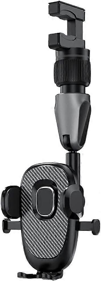 Car Rearview Mirror Phone Holder, 360 Rotating