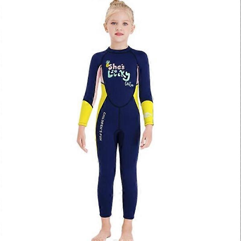 Warmer Neoprenanzug für Mädchen