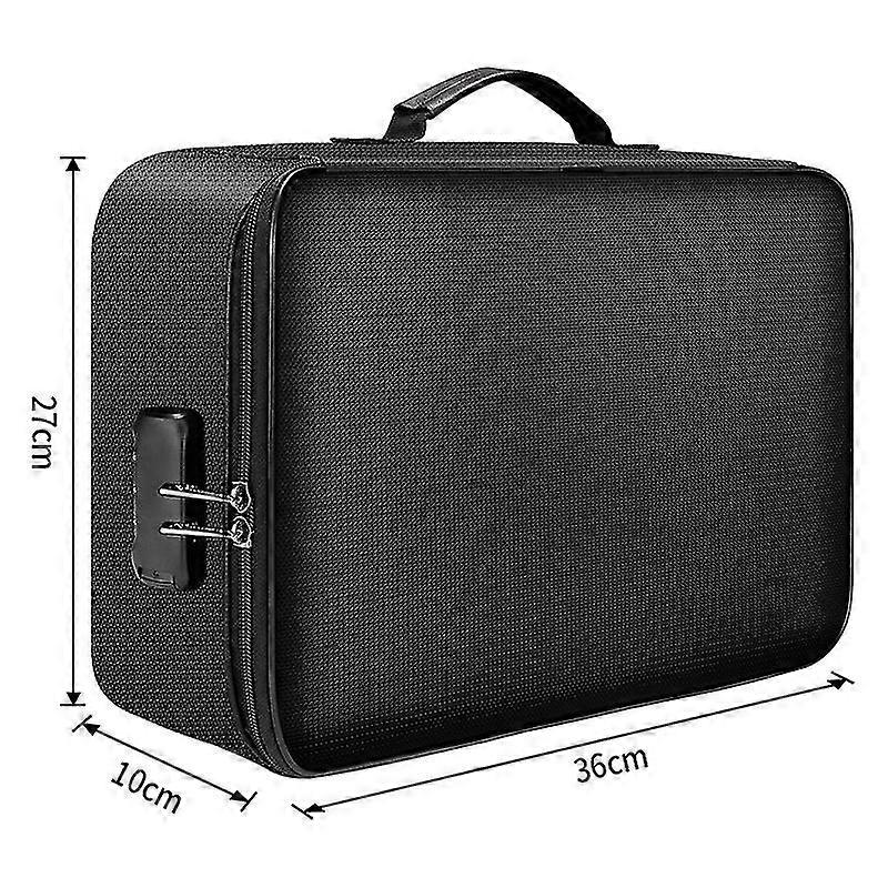 Documents File Information Storage Bag Travel Simple Multifunctional Waterproof Fireproof Storage Bag