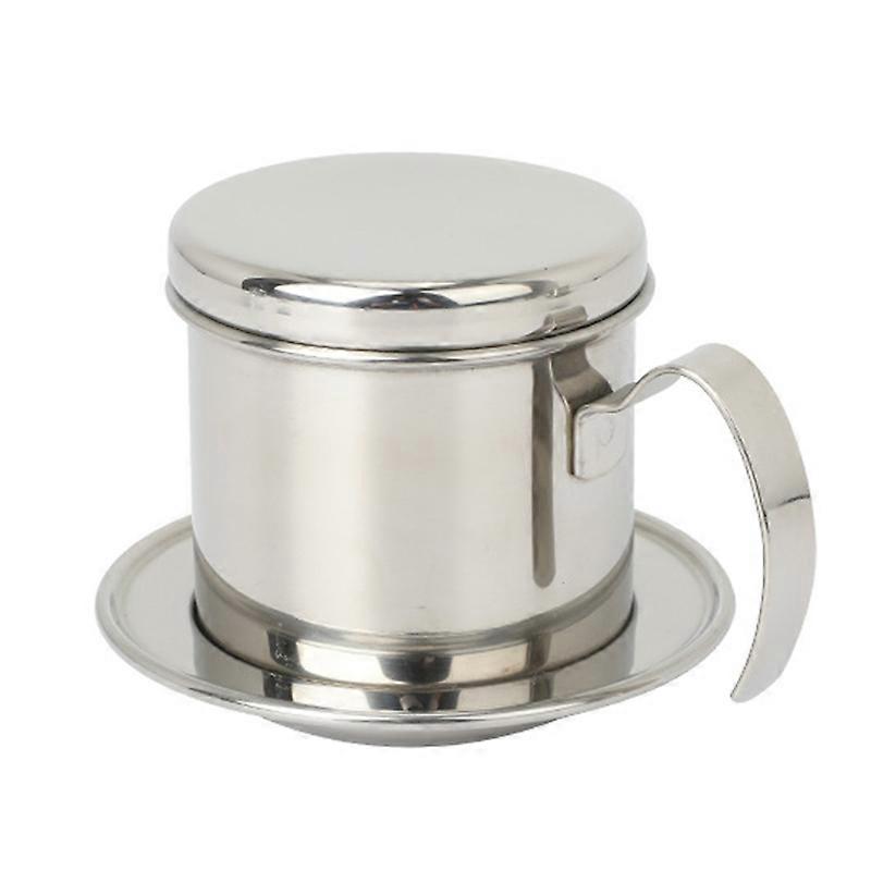 Portable Stainless Steel Coffee Dripper Reusable Filter Drip Pot Cup Cookware